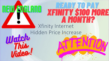 Comcast / Xfinity Data Limit – New England - Comcast / Xfinity Price Increase - Data Cap
