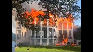 Historic Home Built by Slaves Destroyed