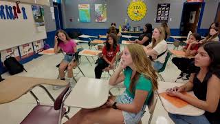 Volusia County Schools: Superintendent Dr. Balgobin Visits with Students at DeLand Middle School