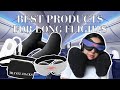 6 PRODUCTS YOU NEED FOR LONG FLIGHTS | my travel hacks!