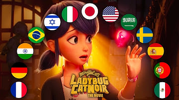🌎 You Are Ladybug - Around the World ✨ | 🐞 SONG - Miraculous The Movie 🎶 | Now available on Netflix