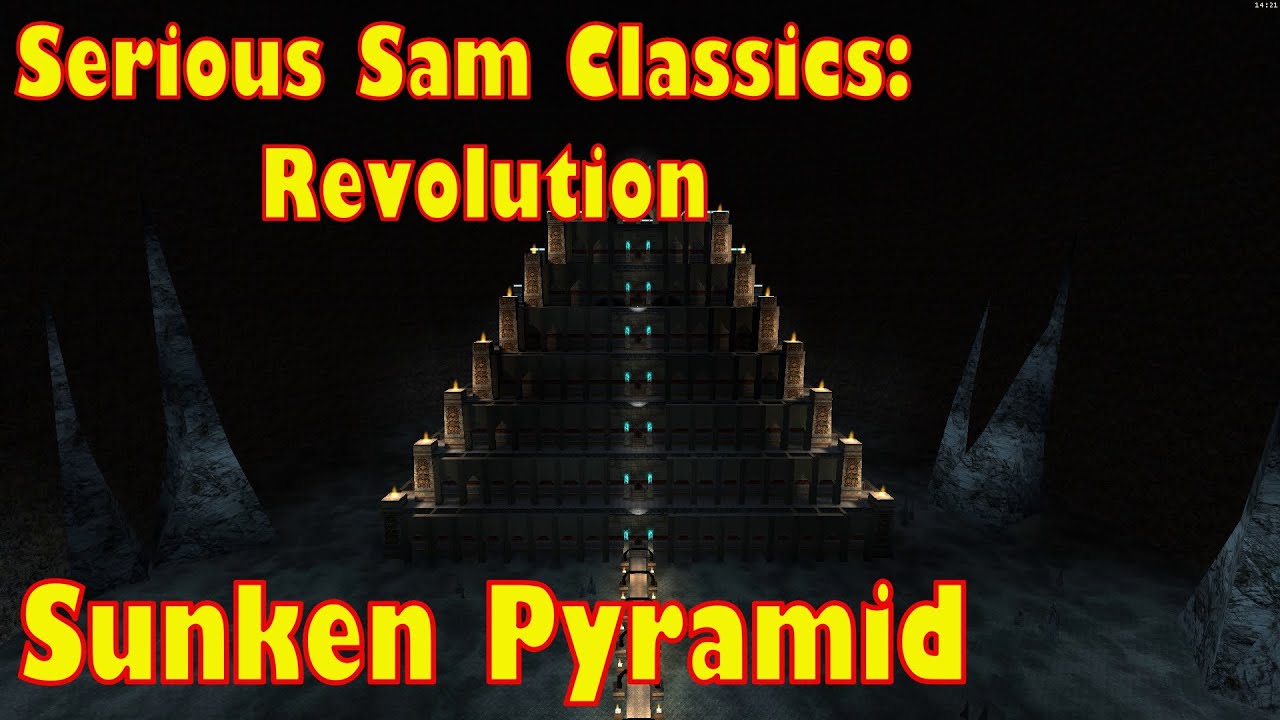 Serious Sam Classics: Revolution walkthrough no commentary 30:The Sunken Pyramid (All Secrets)