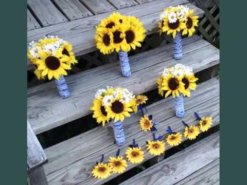 corsage-sunflower-picture-ideas-for-wedding-|-corsage-sunflower-romance