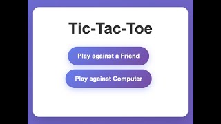 Computer Player to the Tic-Tac-Toe Game #claudecode #ai screenshot 5