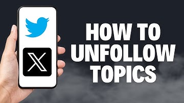 How to Unfollow Topics on Twitter