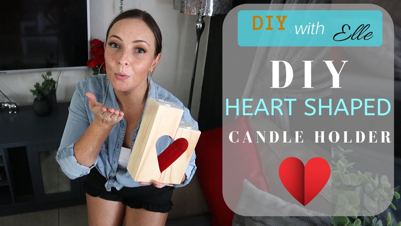 DIY Heart-Shaped Beeswax Tea Light Candles - Woodlark Blog