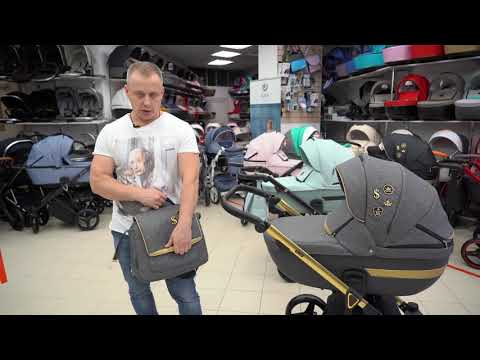 Обзор детской коляски Adamex Cortina @koliaskid ТЦ АЭРОБУС Москва