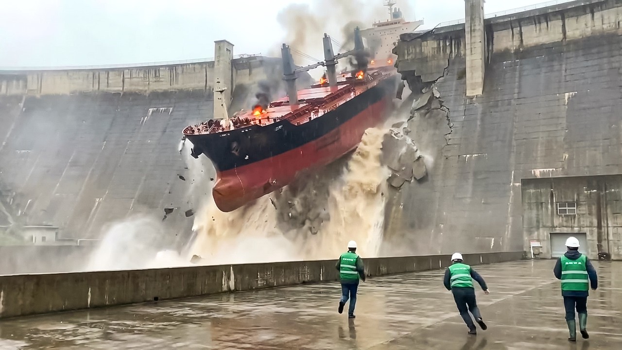 Major Ship Collisions and Errors Captured on Video – Video