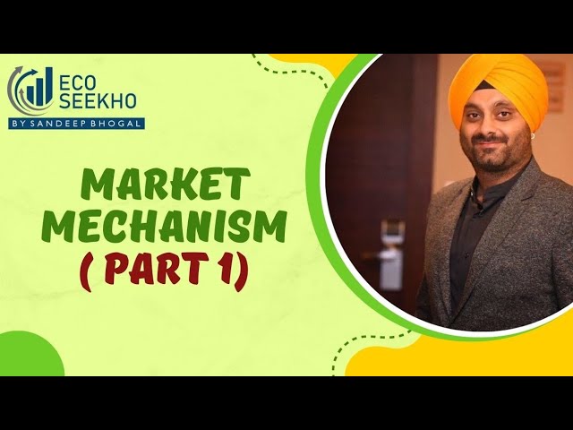 MARKET MECHANISM (EPISODE-1) DETERMINATION OF EQUILIBRIUM PRICE AND QUANTITY
