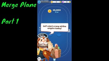 Merge Plane - Click & Idle Tycoon - Beginner All Plane Part 1-Gameplay Walkthrough(Android-iOS)