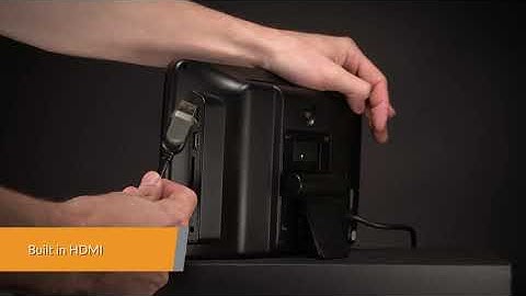 10.1" Universal Car Headrest DVD Player with HDMI Input (HD100)