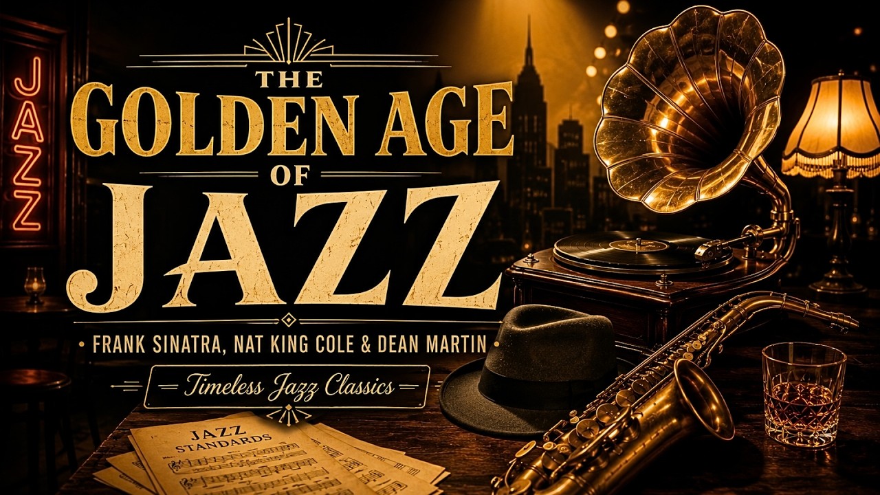 THE GOLDEN AGE OF JAZZ | Frank Sinatra, Nat King Cole & Dean