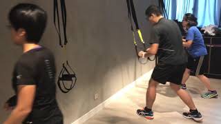 20170812 Sportihealth Runners TRX training