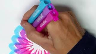 Rainbow Brush Tutorial - Letter P