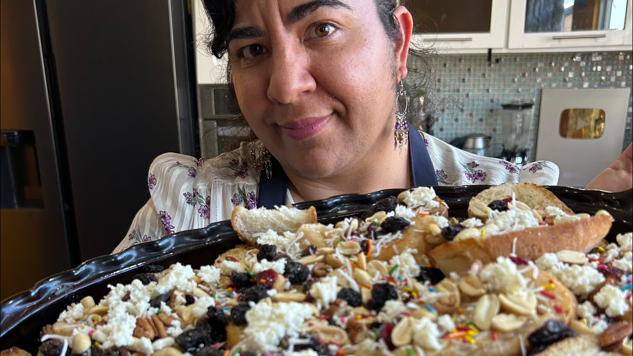 Receta de CAPIROTADA 3 LECHES deliciosa 😋