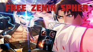 Free Zenin spher in jujushu Zero in Roblox #jujutsuzero 