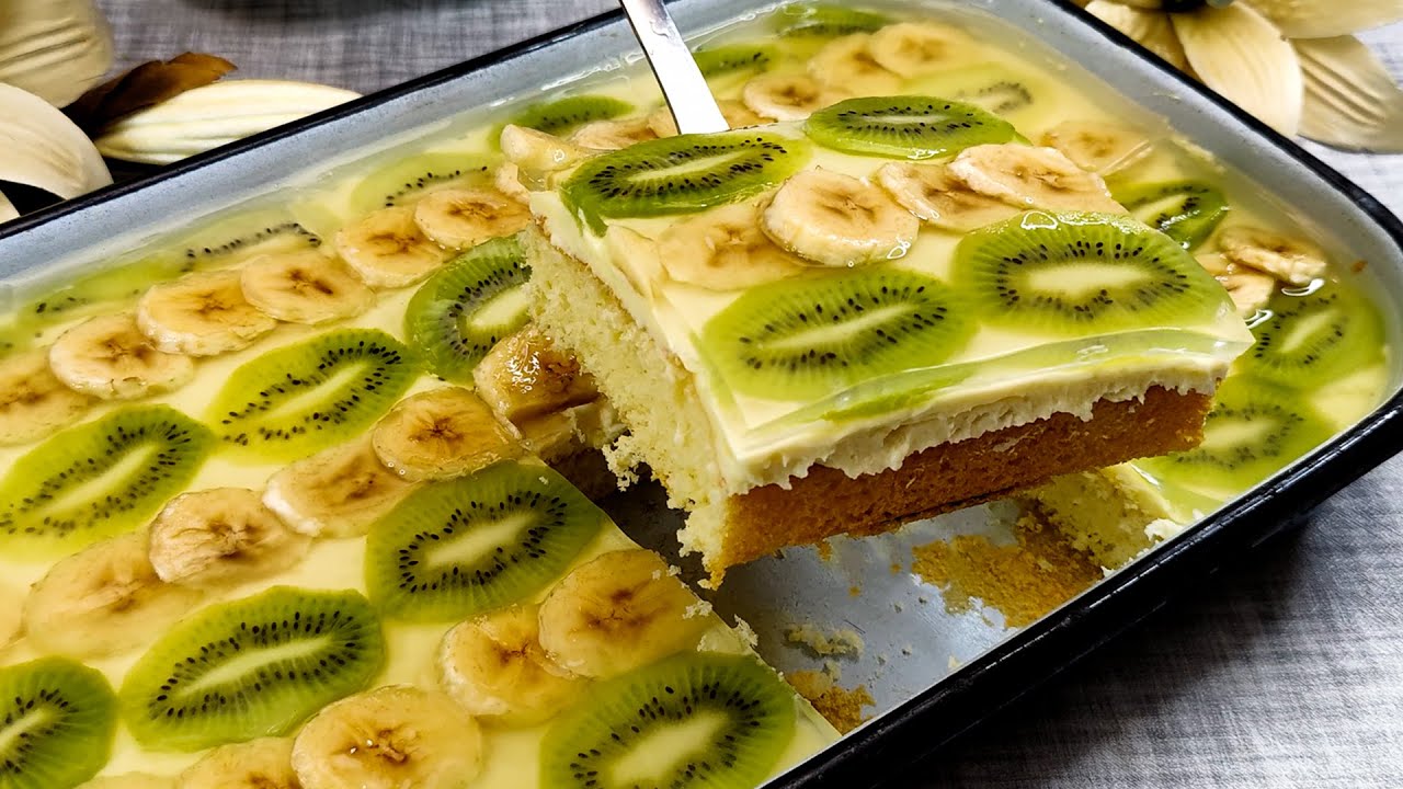 Delicious homemade fruit cake - So easy, everyone can make it