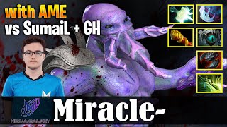 Miracle - Faceless Void | with Ame vs Sumail + GH | Dota 2 Pro MMR Gameplay