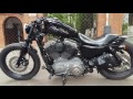 Harley davidson nightster bobberised by gurus garage