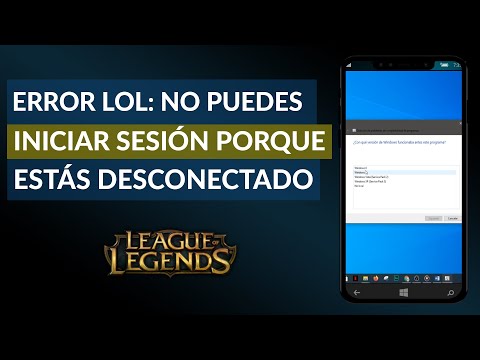 Error LoL: No Puedes Iniciar Sesión Porque Puede que Estés Desconectado - Solución League of Legends
