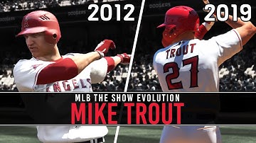 Evolution of Mike Trout | MLB THE SHOW