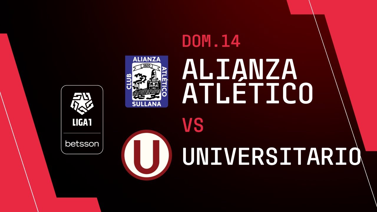 Alianza atlético contra universitario