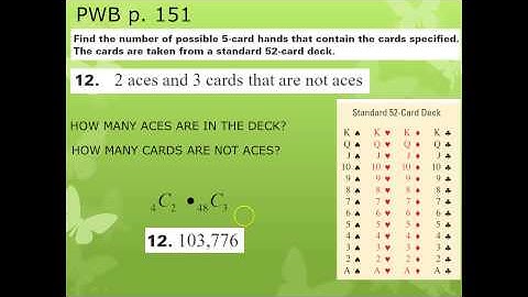 L10 2A Video Use Combinations & The binomial Theorem