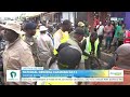 Mahama Joins Tse Addo Clean-Up Exercise, Desilts Gutters