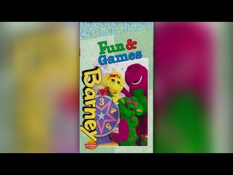 Barney’s Fun & Games (1996) - 2000 VHS