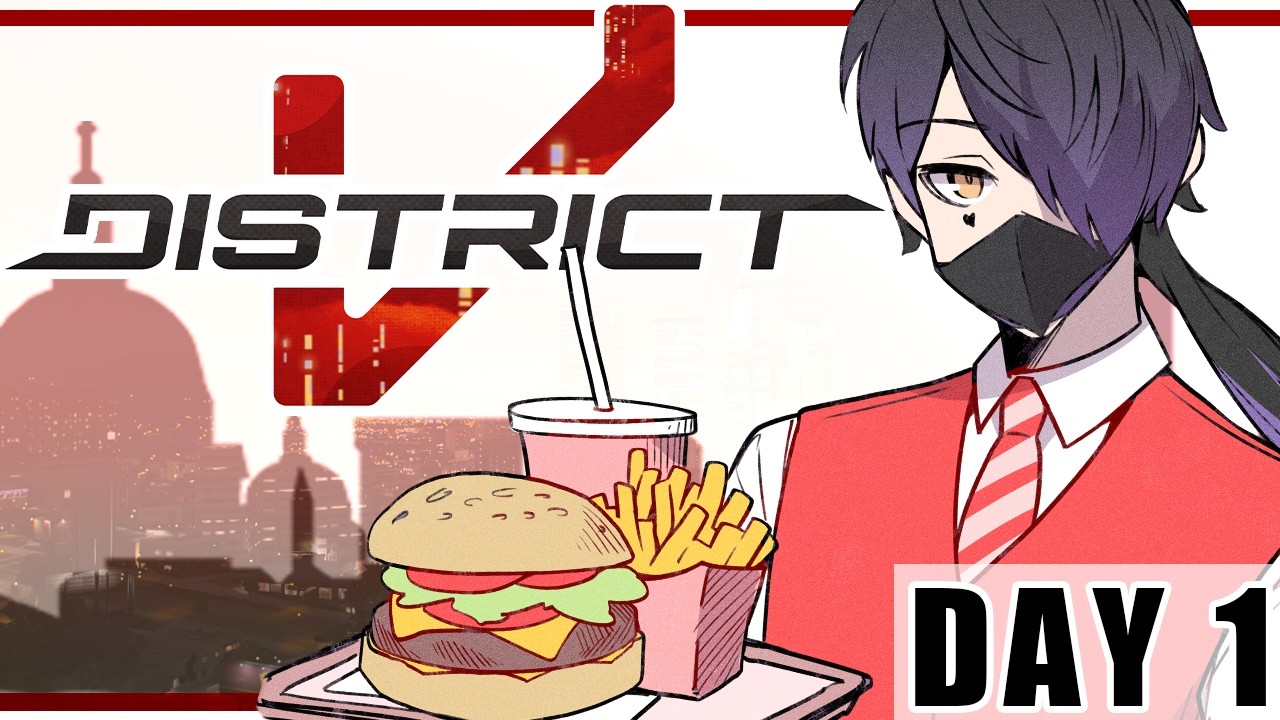 SAMURAI BURGER【DISTRICT V】Day 1 - Amikoto Ash POV