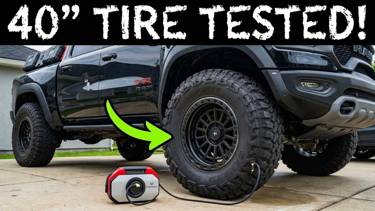 🔥 All-New ETENWOLF Vortex S6 Air Tire Inflator vs. 40