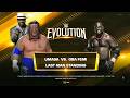 WWE 2K26 Umaga vs Oba Femi Last Man Standing Match 