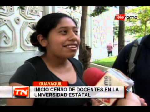 Inició censo de docentes en la universidad Estatal