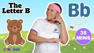 Learn the Letter B with JunaBee | Letter Sounds, Bears, Bees, & Bananas (35 Minutes)