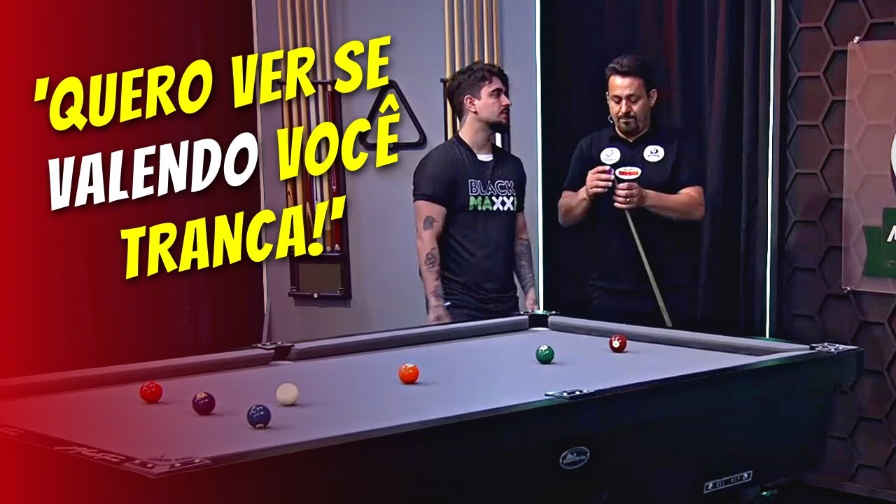 Noel Snooker VS Baianinho de Mauá no bola 8 