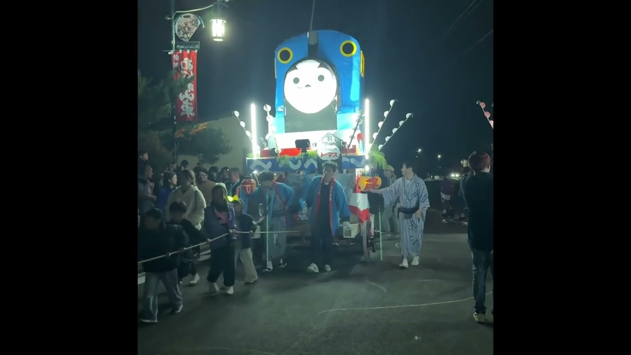 針道のあばれ山車　2024　山車曳き廻し　③