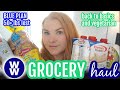 My WW Blue Plan Vegetarian and Back on Track Grocery Haul - Weight Watchers - MAR 1 2020