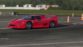 Forza 6: 1995 ferrari f50 top gear power lap 1:17:448