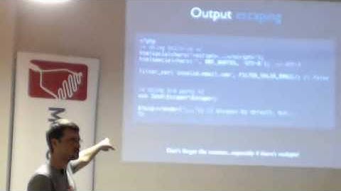 Writing Secure PHP Applications