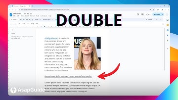 How to Double Underline in Google Docs