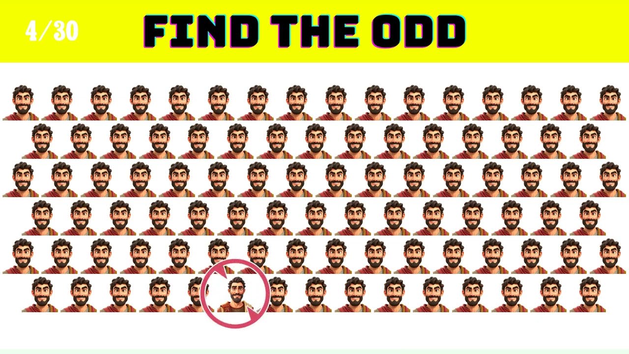 🧠 Find the Odd One Out | Can You Spot It?