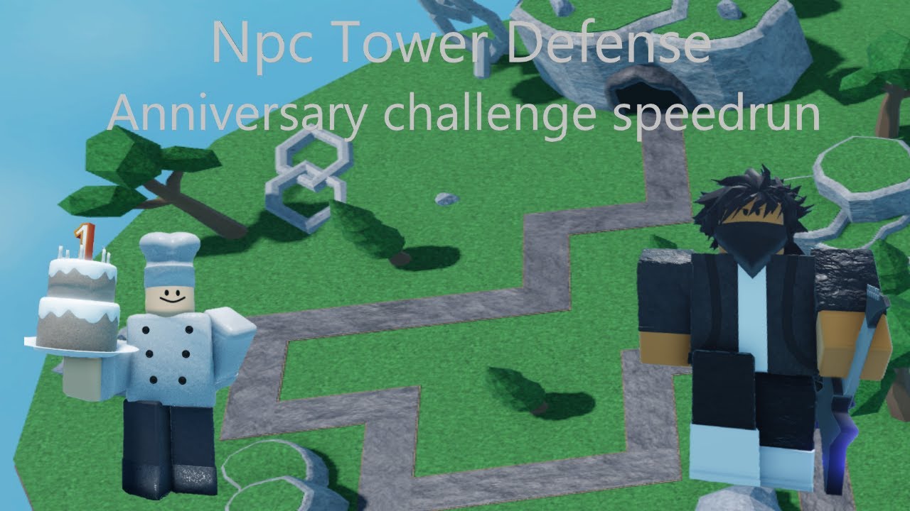 Anniversary challenge speedrun [548] (Npc Tower Defense) YouTube