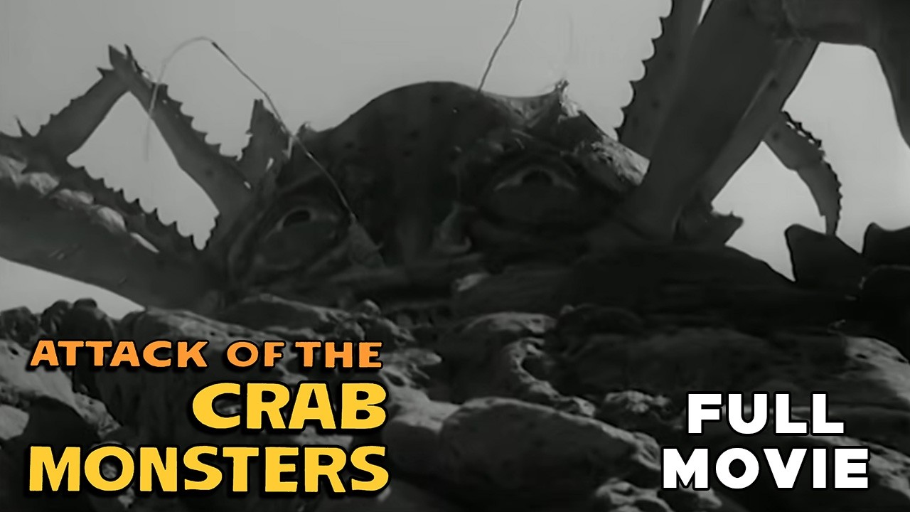 Attack Of The Crab Monsters | FULL MOVIE | Roger Corman | Giant Creature Horror Sci-Fi