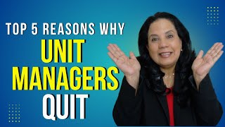 Top 5 Reasons Why Franchise Unit Managers Quit
