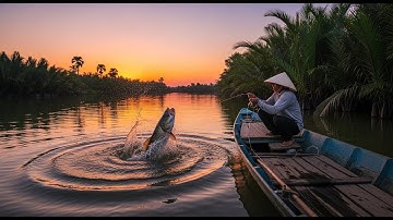 Trải Nghiệm Câu Cá Ở Miền Quê Thanh Bình – Thành Quả Khiến Bạn Bất Ngờ!