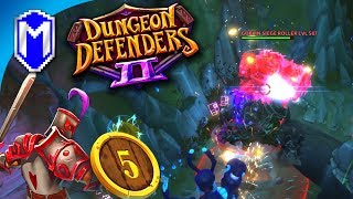 Buried Bastille And The Dead Road Defense Setup - Let's Play Dungeon Defenders 2 Gameplay Ep 5