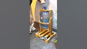 Genius DIY Water Dispenser You’ll Wish You Had Sooner!!#shorts #satisfying