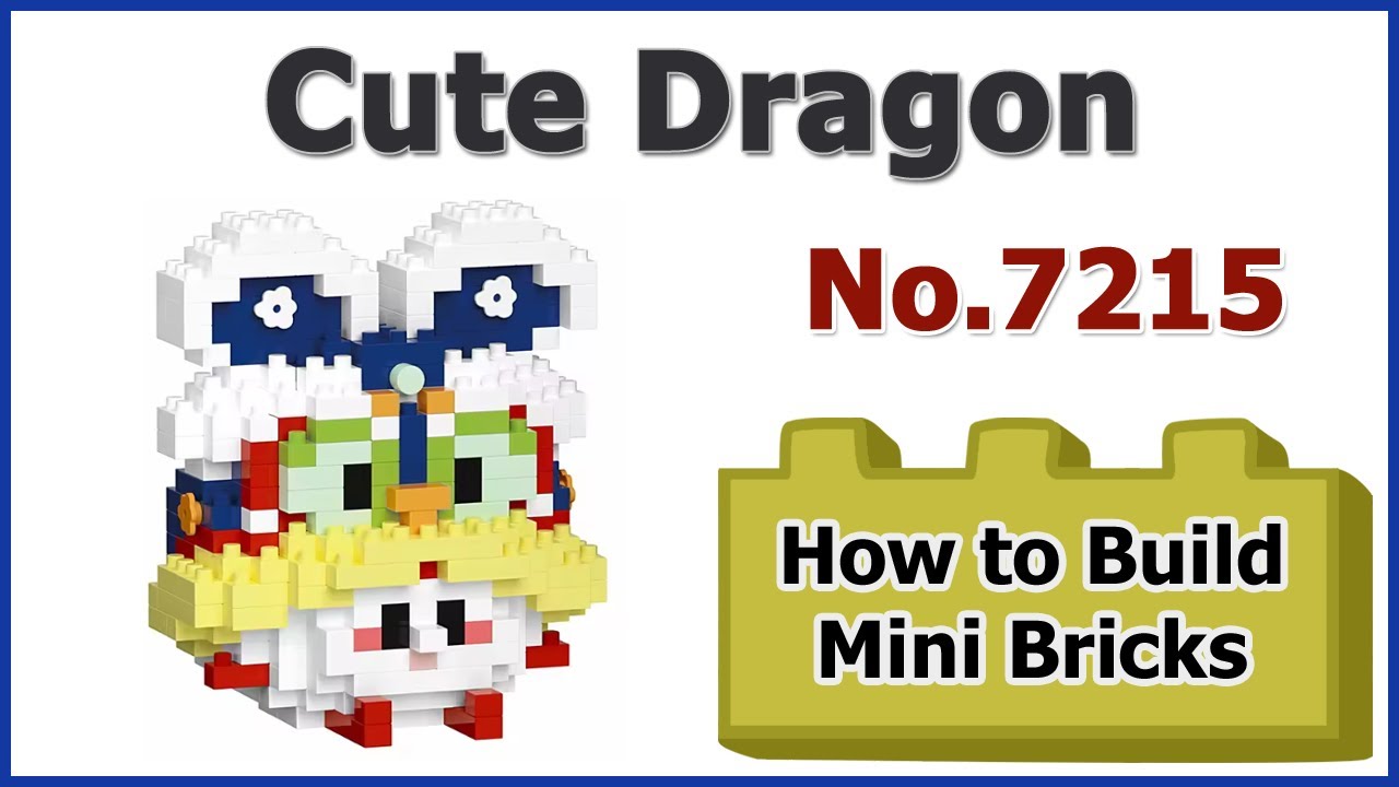 How to Build Mini Blocks Dragon No.7215 Review Instructions ...