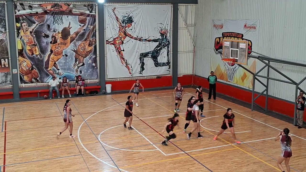 JUVENILSEDE: DOMO FELIPE CARRILLO PUERTO (POLVORIN) — IPN GINDA VS THUNDER TLAI (2/4)