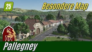 Detailreiche Karte in Lothringen: Pallegney (LS25 Map)